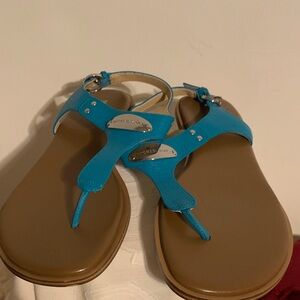 Michael Kors Vibrant Blue Sandals